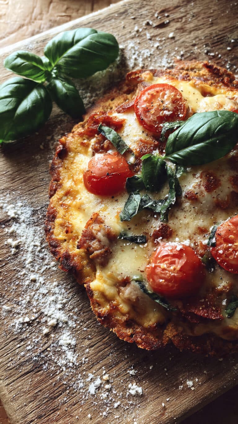 Mini Protein Flatbread Pizza