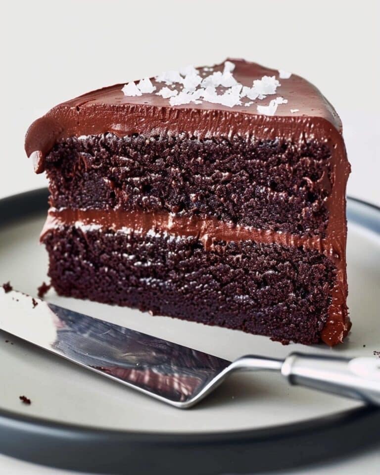 Moist Buttermilk Fudge Chocolate Cake