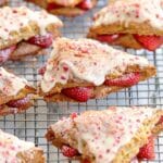 Strawberry Cream Scones