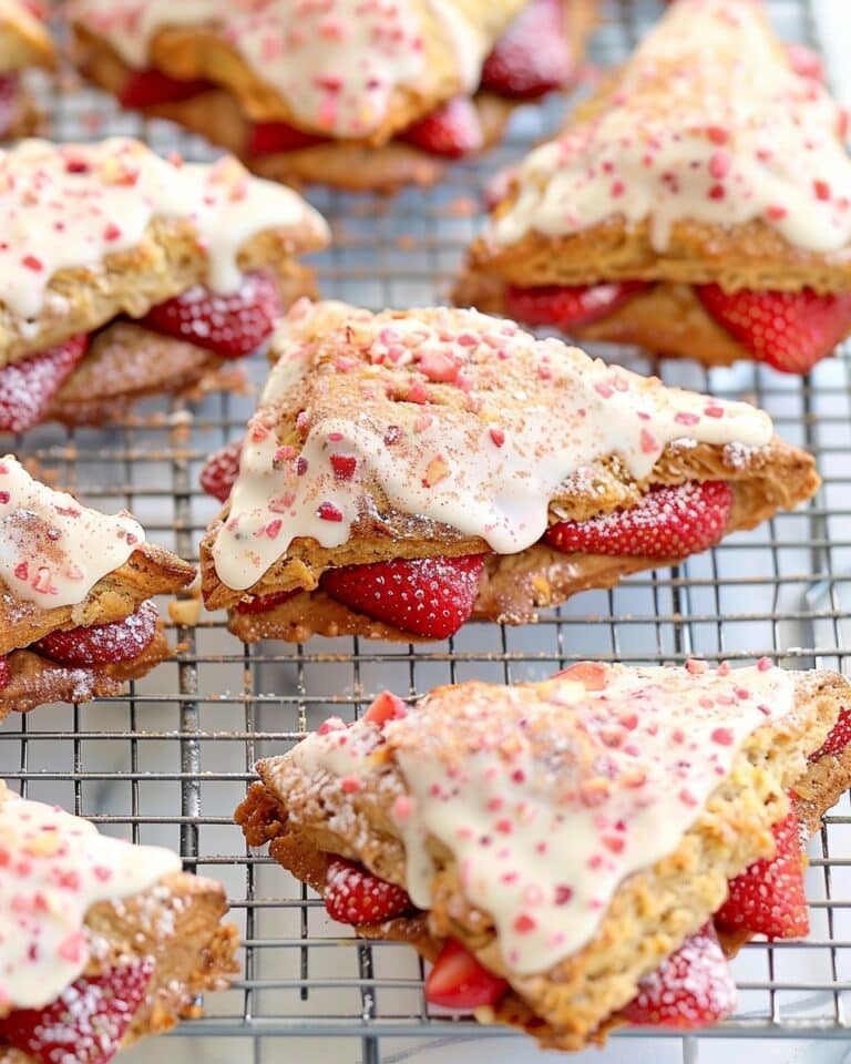 Strawberry Cream Scones