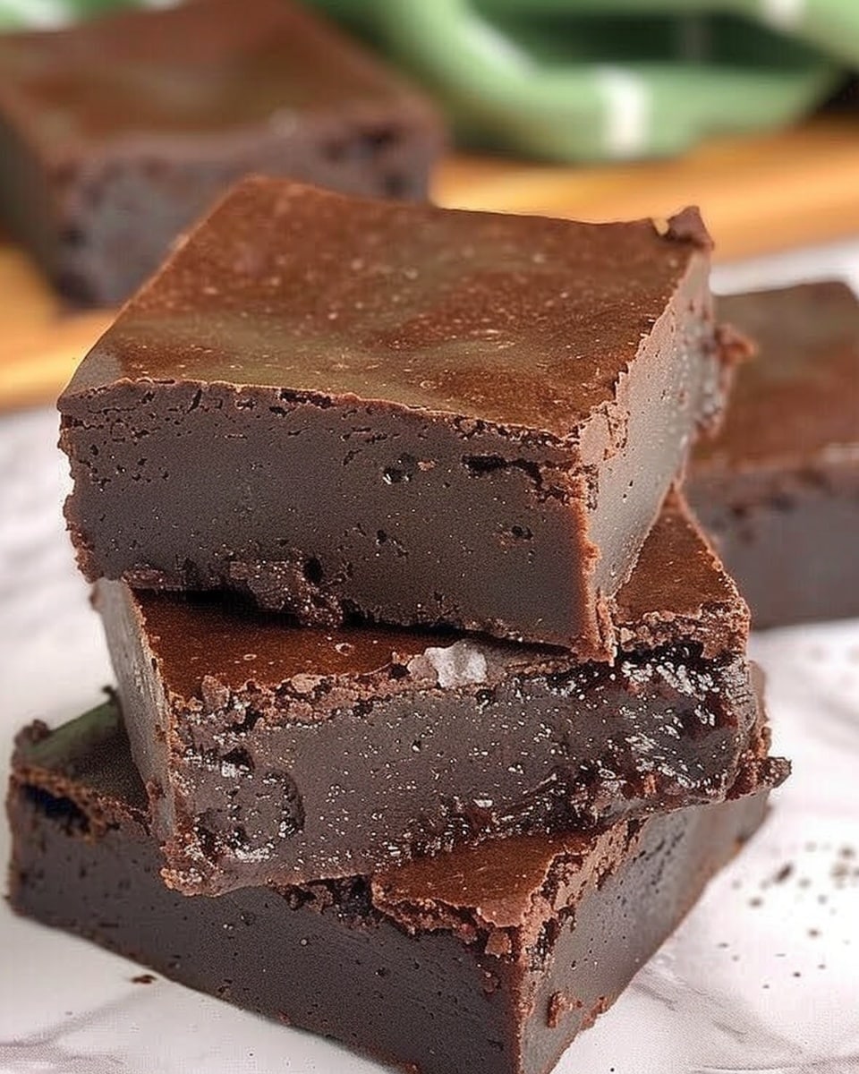 No-Bake Breakfast Brownies
