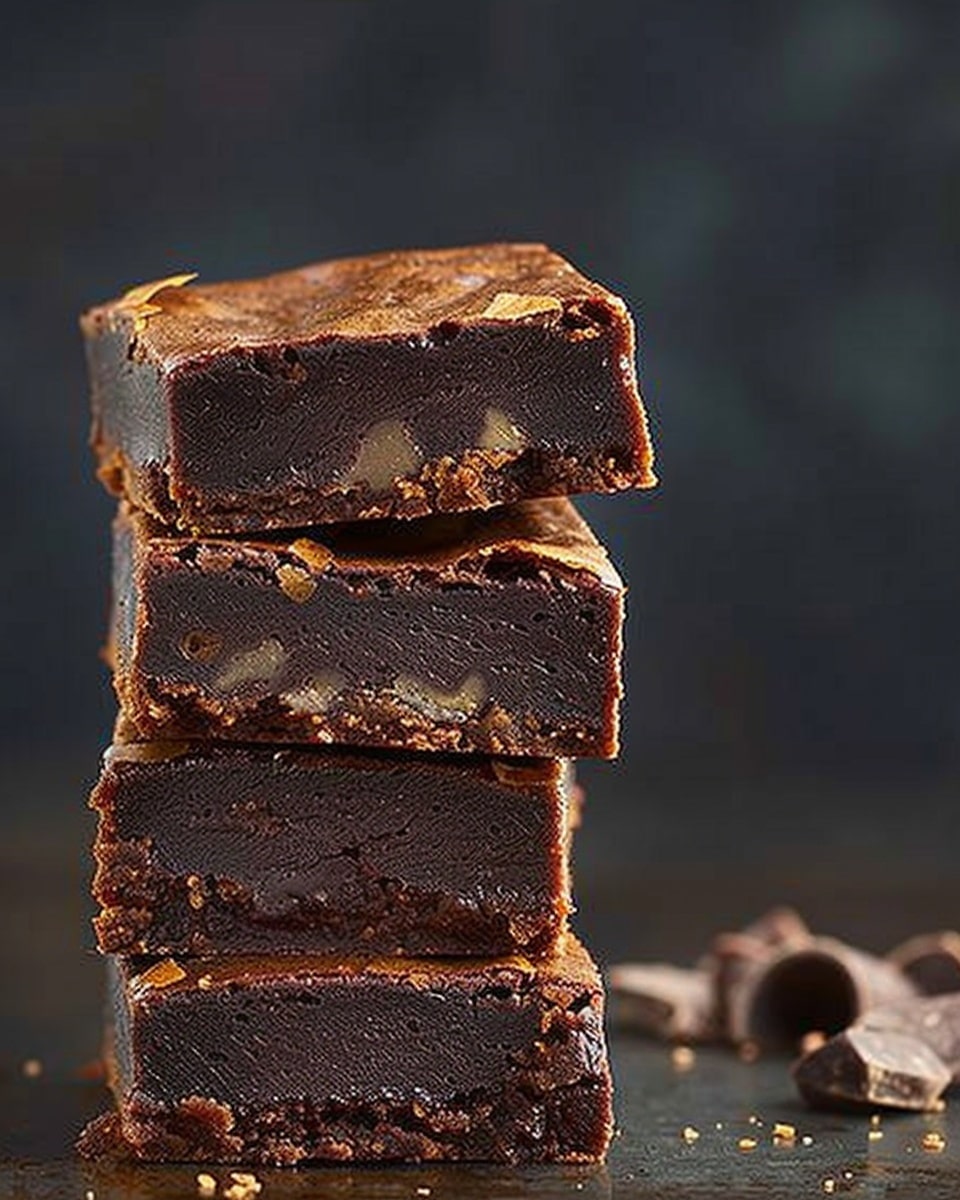 No-Bake Breakfast Brownies