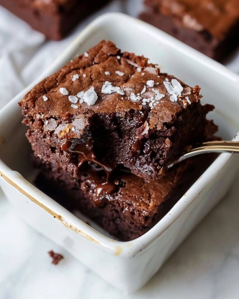 2-Minute Protein Brownie with Only 4 Ingredients