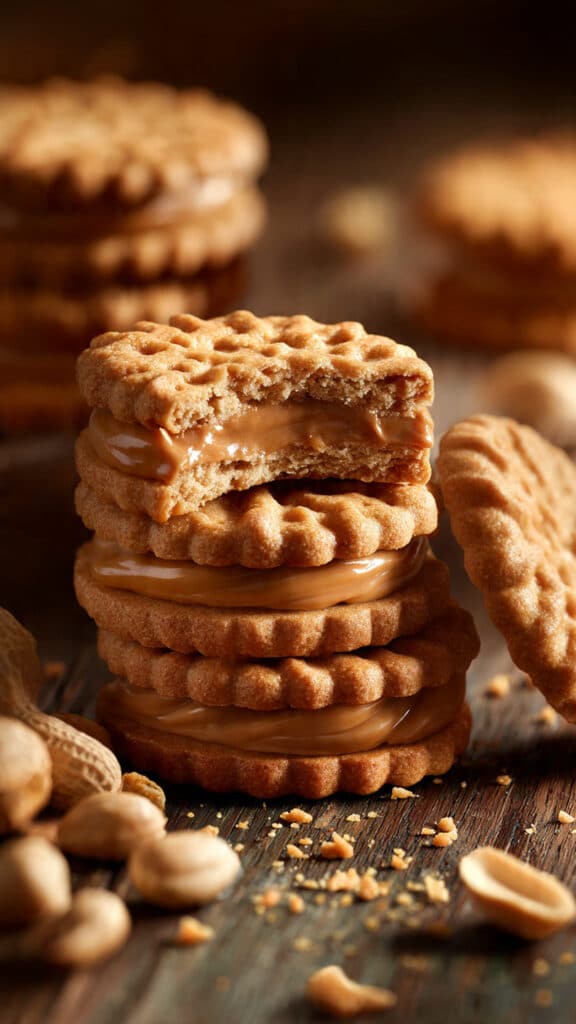 Peanut Butter Sandwich Cookies