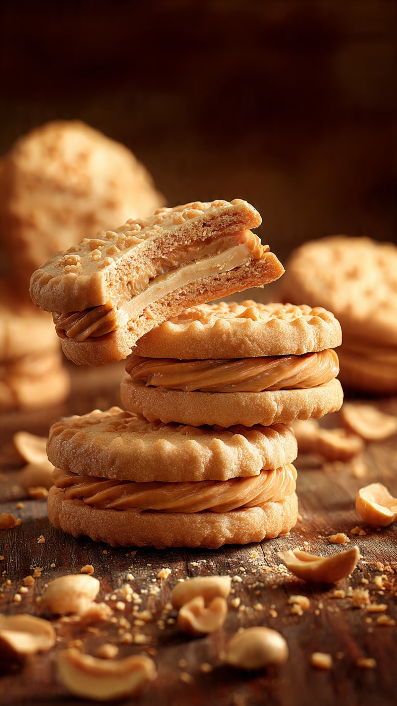 Peanut Butter Sandwich Cookies