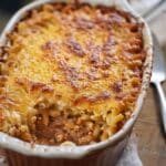 Oven Baked 5-Ingredient Amish Cowboy Macaroni