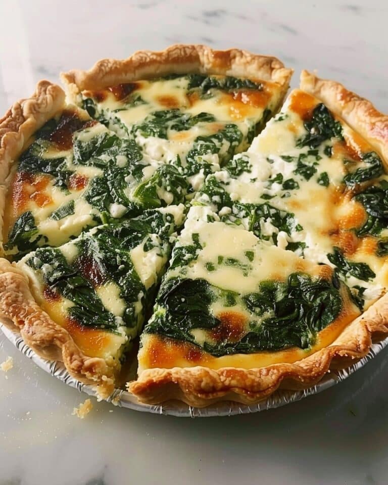 Quiche aux Épinards
