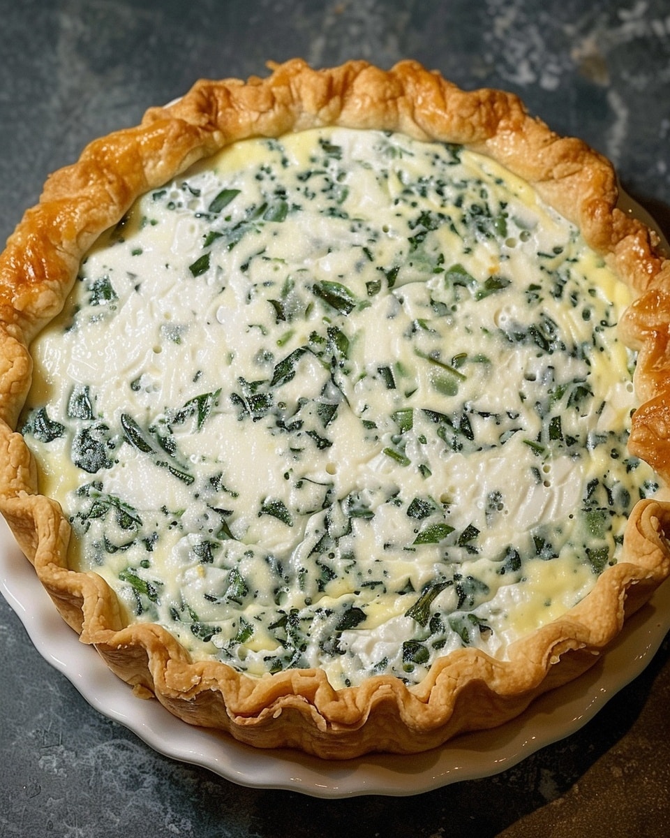 Quiche aux Épinards