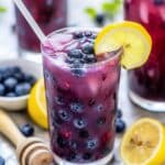 Refreshing Homemade Blueberry Lemonade