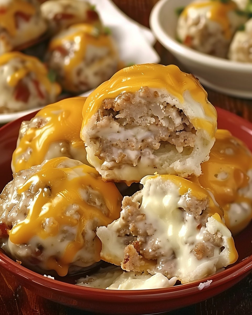 Rotel Cream Cheese Sausage Balls