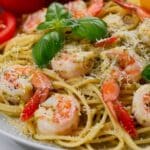 Shrimp Pesto Pasta