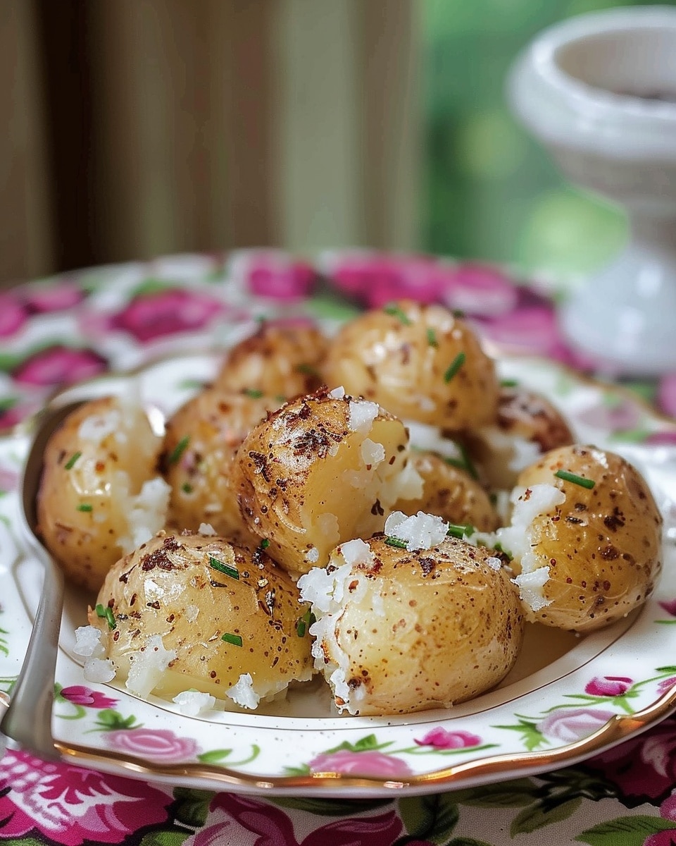 Slow Cooker Onion Butter Potatoes