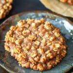 No-Bake Chocolate Peanut Butter Crunch Cookies