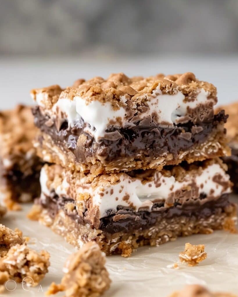 Double Chocolate Crumble Bars