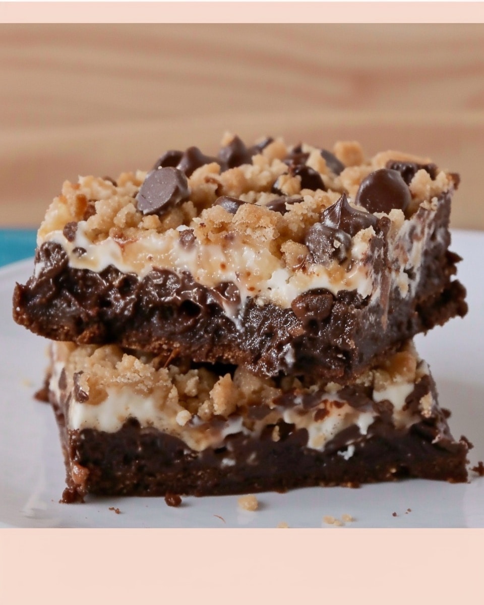 Double Chocolate Crumble Bars