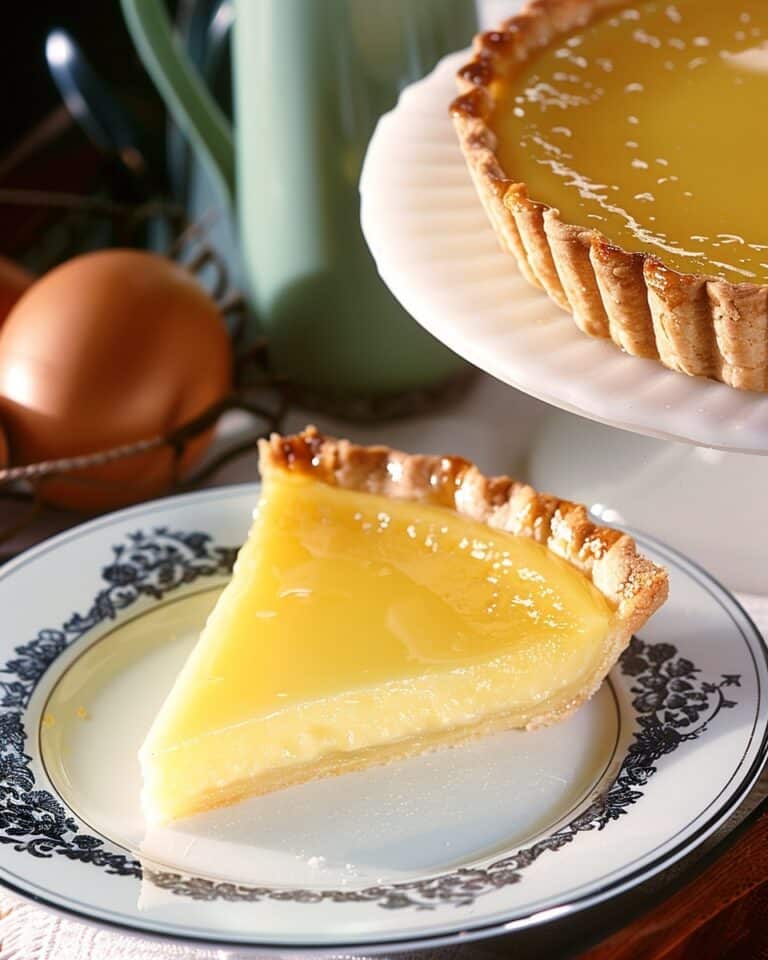 Traditional Flan Pâtissier (French Custard Tart)