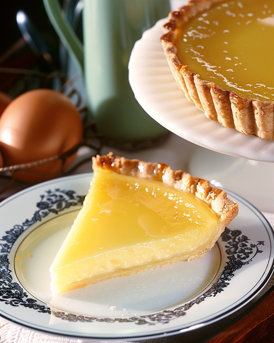 Traditional Flan Pâtissier (French Custard Tart)