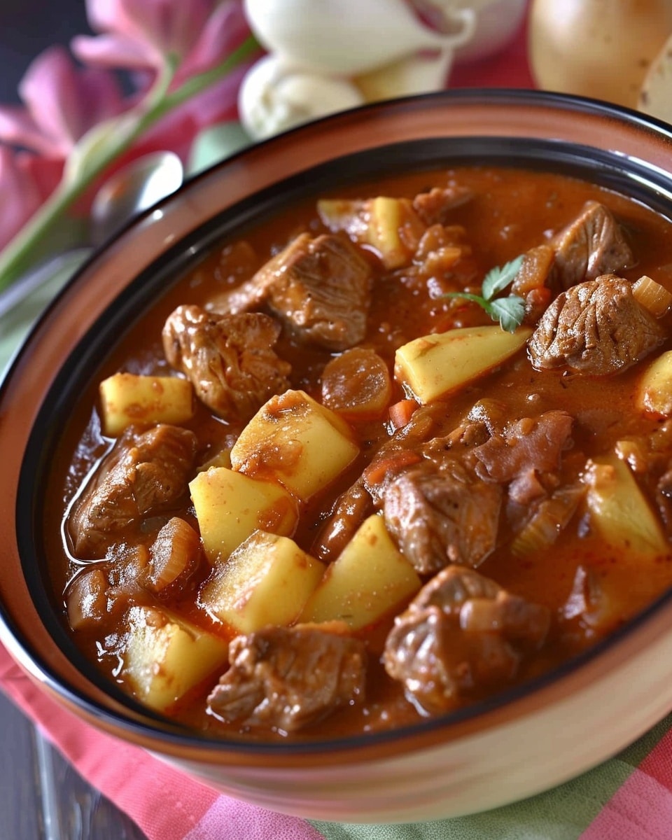 Veal Stew with Horseradish Cream Sauce