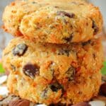 Vegan Carrot Cake Cottage Cheese Breakfast Cookies