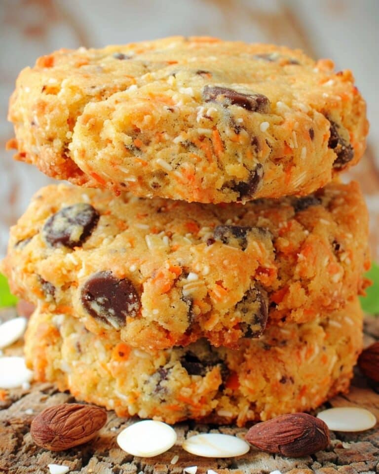 Vegan Carrot Cake Cottage Cheese Breakfast Cookies