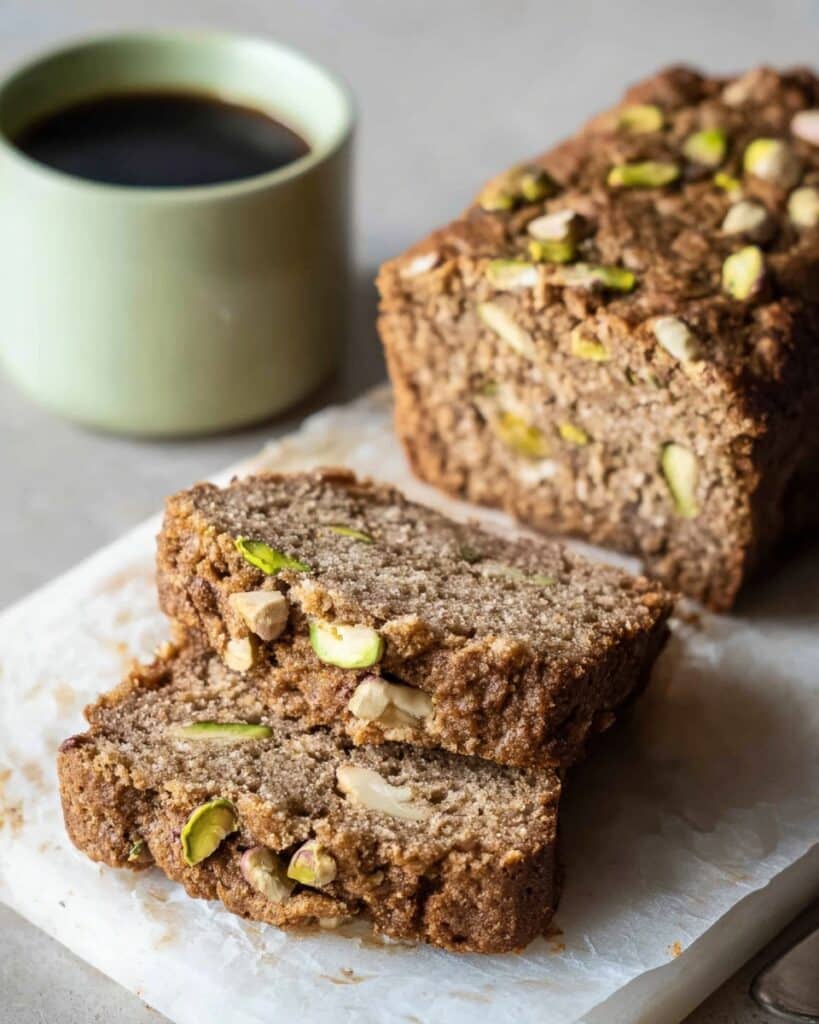 Vegan Banana Zucchini Bread with Oat Flour Recipe
