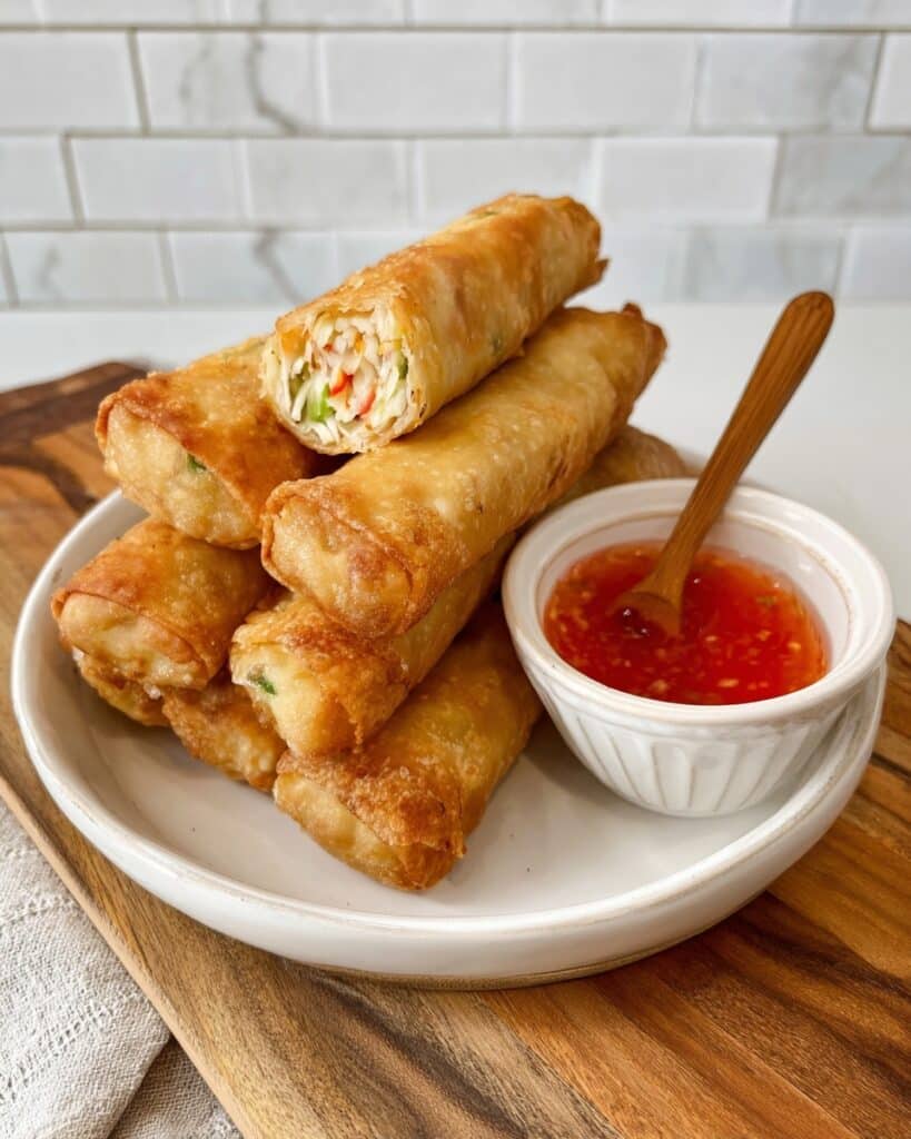 Crab Rangoon Burrito Rolls Recipe