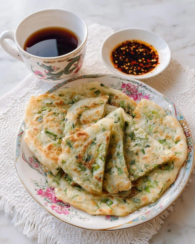 Gluten-Free Scallion Rice Paper Pancakes Recipe