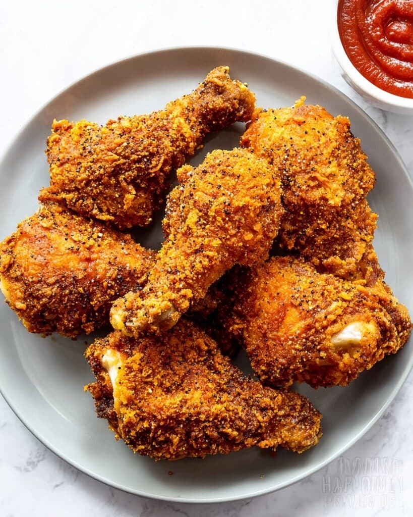 Keto Fried Chicken (Air Fryer Or Oven) Recipe