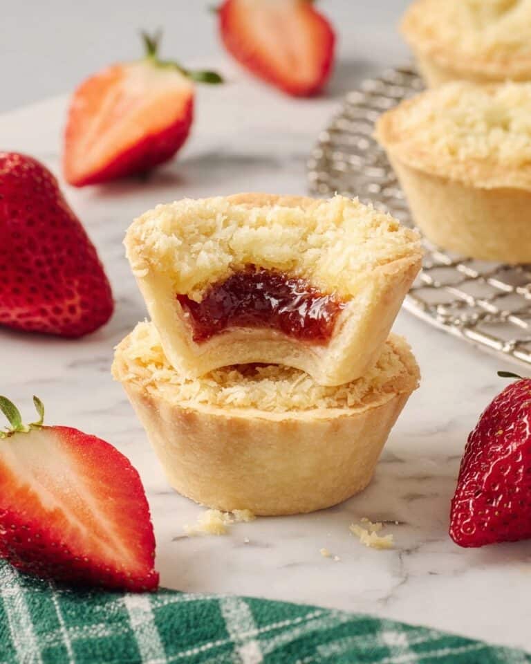 Strawberry Coconut Tarts Recipe