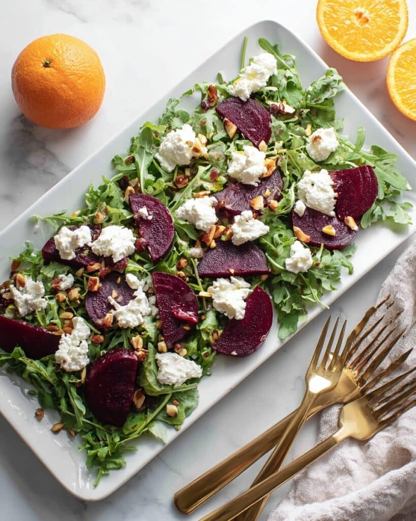 Easy Beet and Goat Cheese Salad Recipe