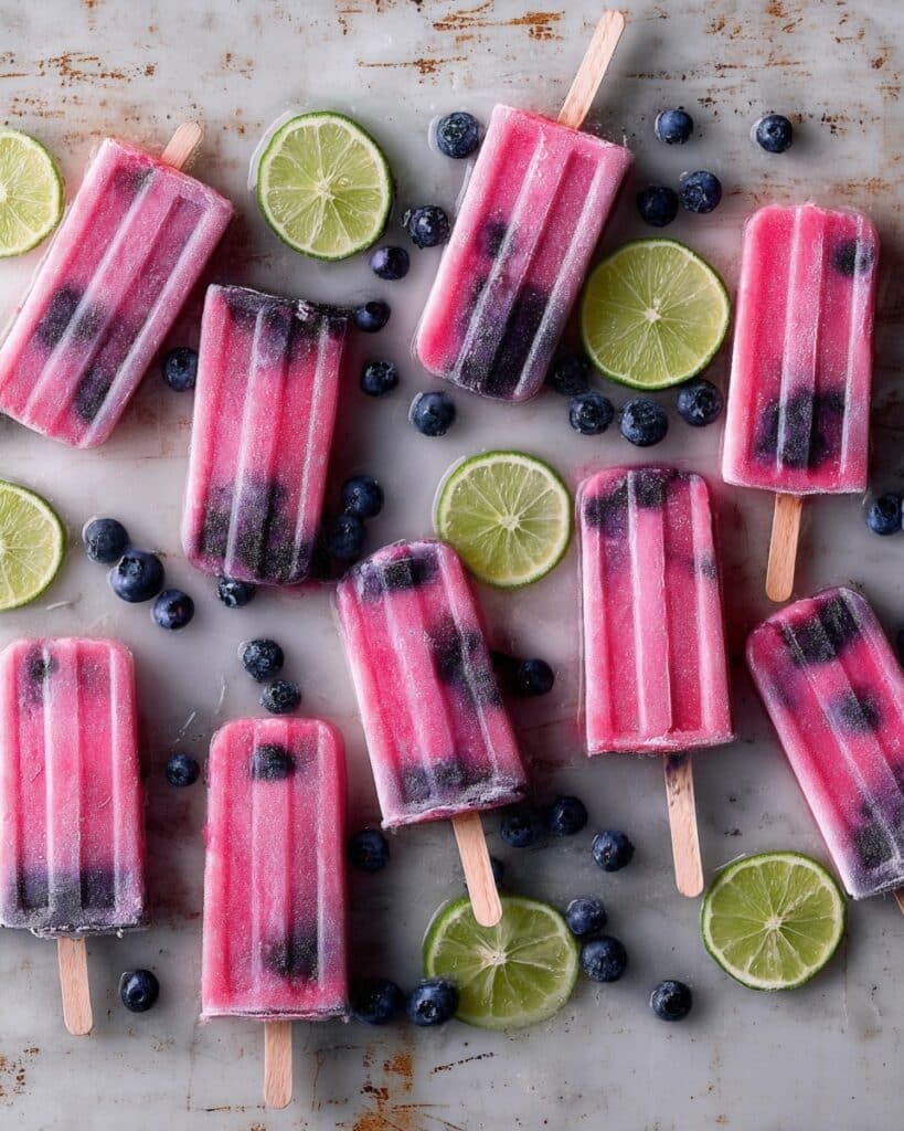 Berry Gin Tonic Popsicles Recipe