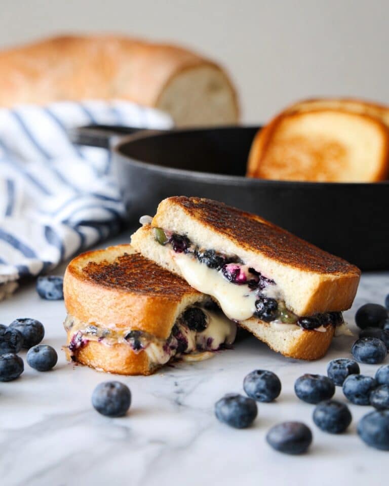 Blueberry Grilled Cheese Recipe