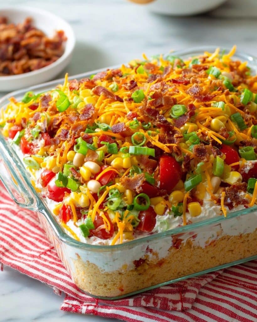 Chili Cornbread Salad Recipe