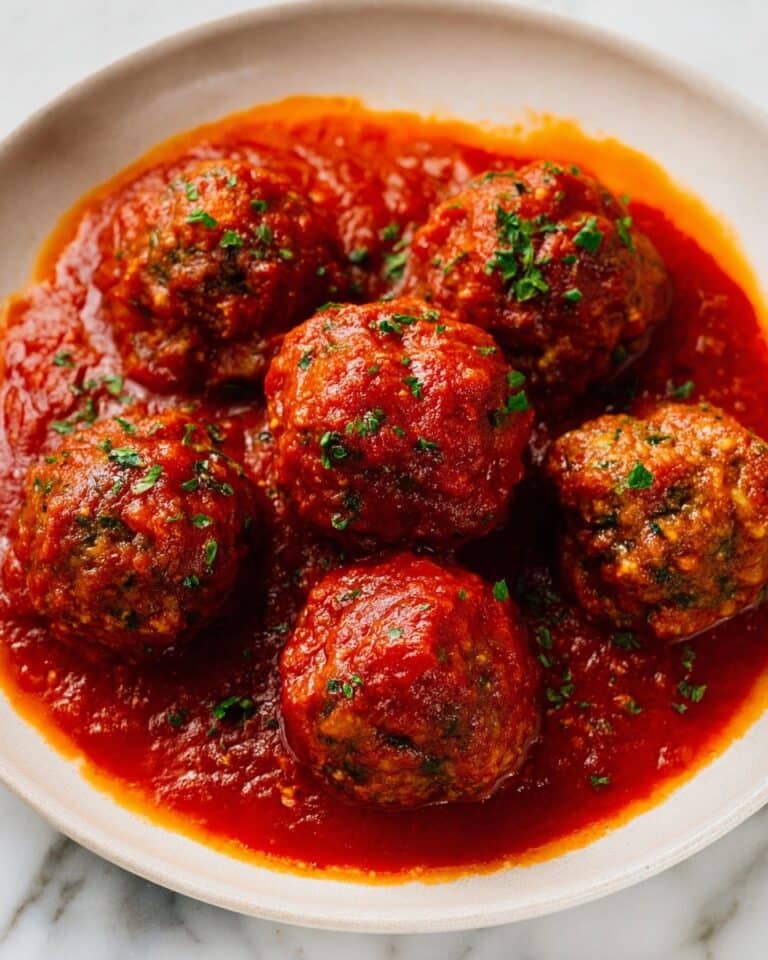 Easy Baked Meatballs Recipe