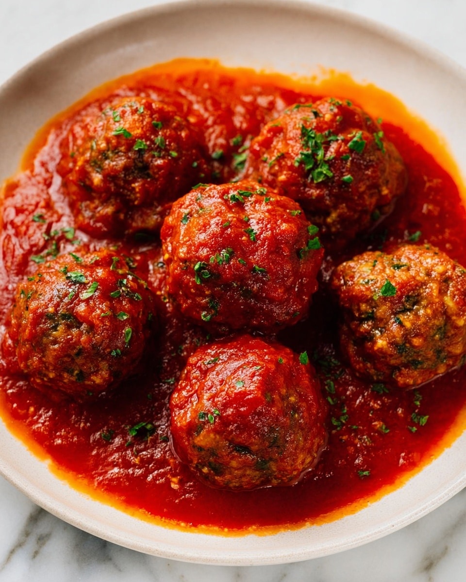 Easy Baked Meatballs Recipe