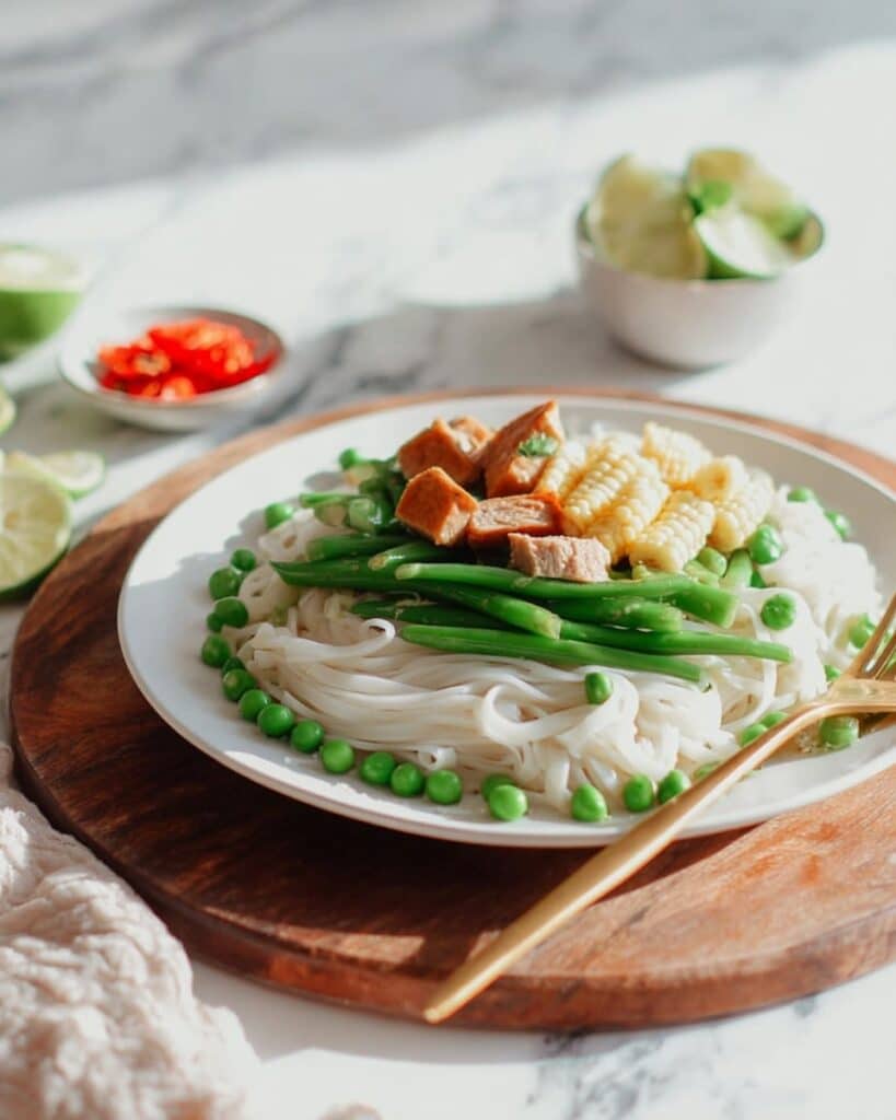 Coconut Chicken Noodle Stir-Fry Recipe