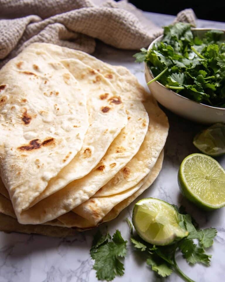 Easy Homemade Flour Tortillas Recipe