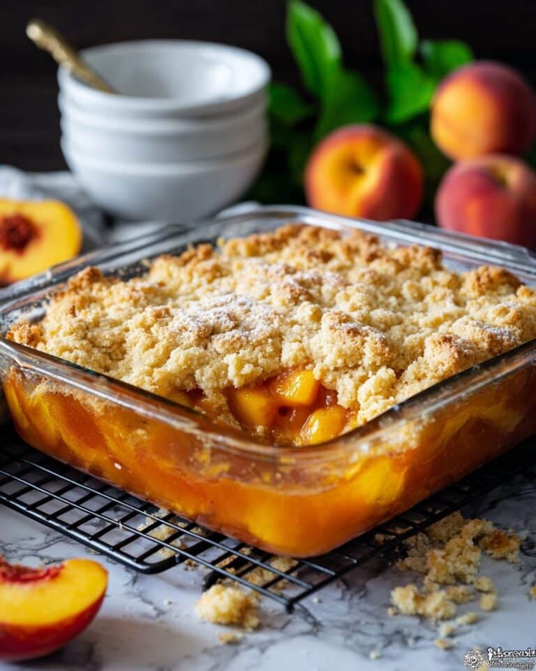 Triple Crust Peach Cobbler Recipe