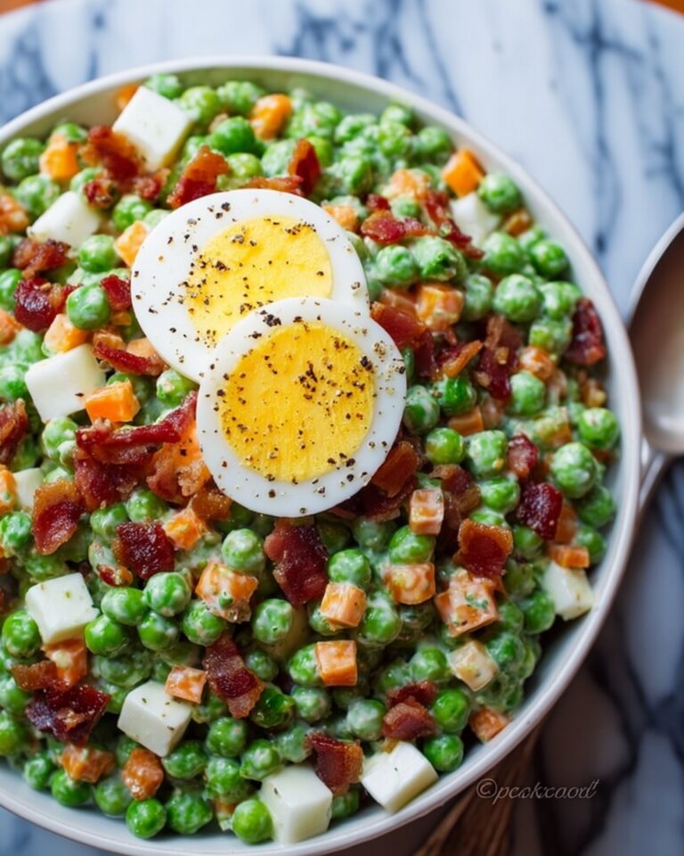 Easy English Pea Salad Recipe