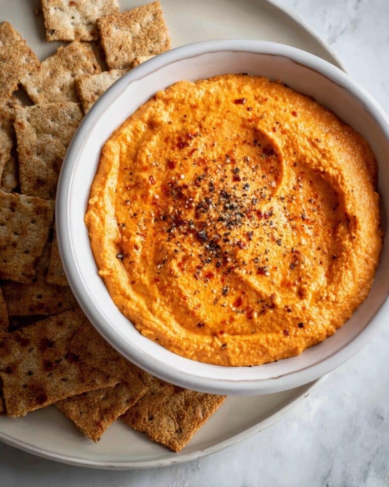Roasted Red Pepper and Feta Dip Recipe