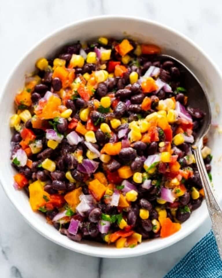 Fresh Black Bean Salad Recipe