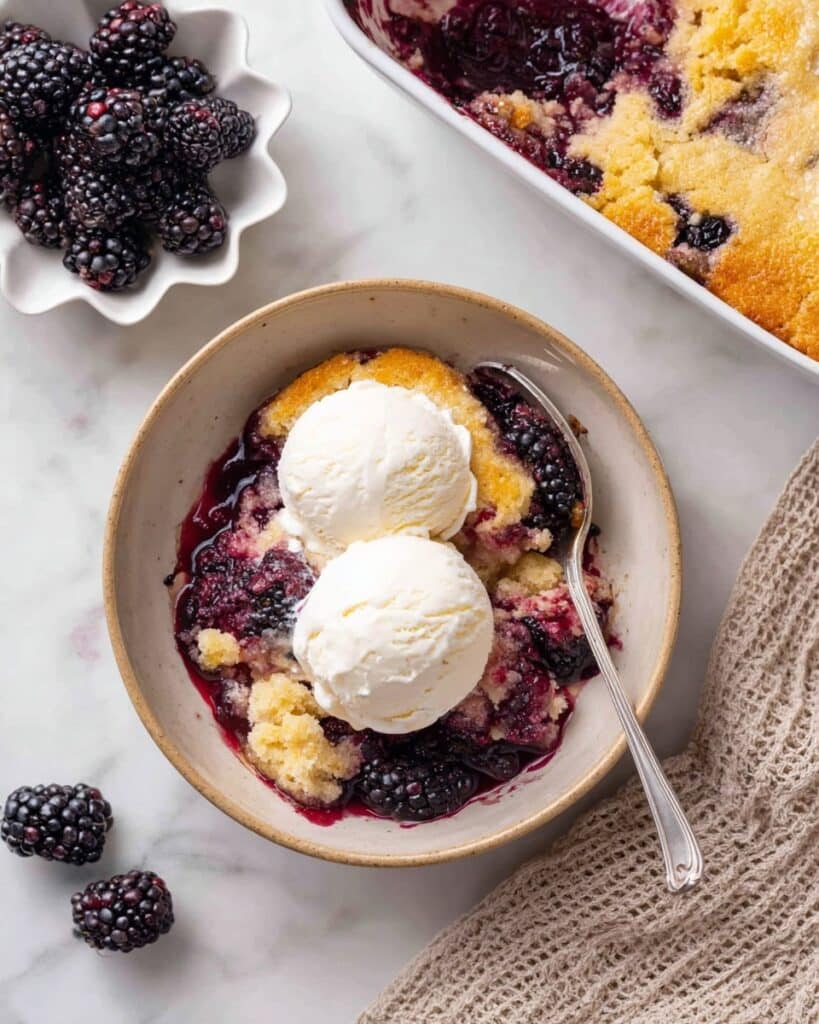 Vegan Blackberry Cobbler Recipe