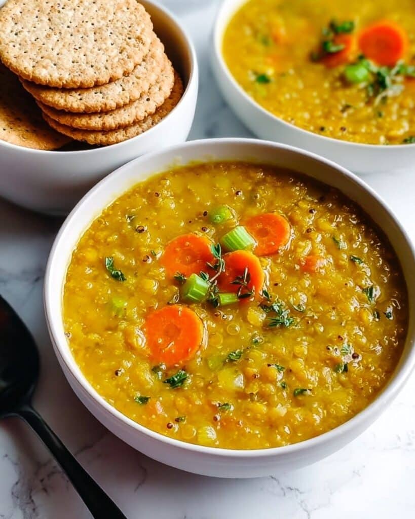 Lentil Quinoa Soup – Instant Pot Recipe