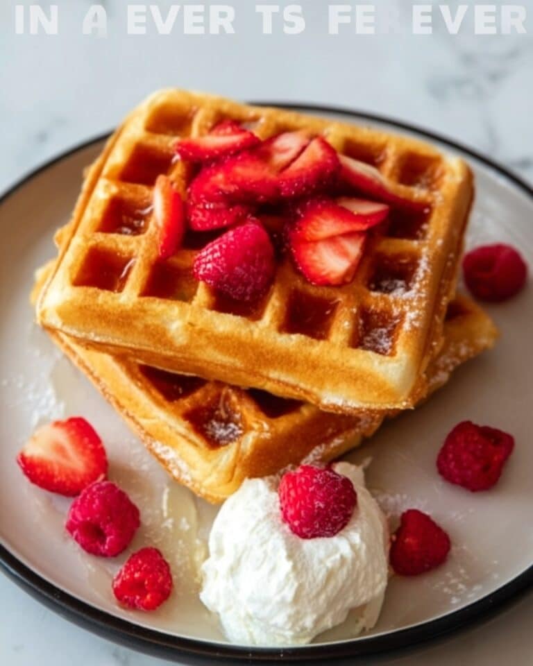 The BEST Waffles I’ve Ever Had! Recipe