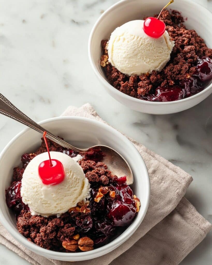 Chocolate Cherry Dump Cake Recipe