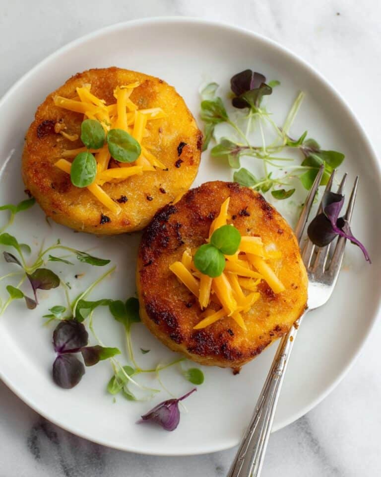 Cheesy Fried Grits Recipe