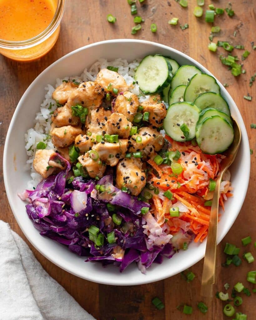 Bang Bang Chicken Bowls Recipe
