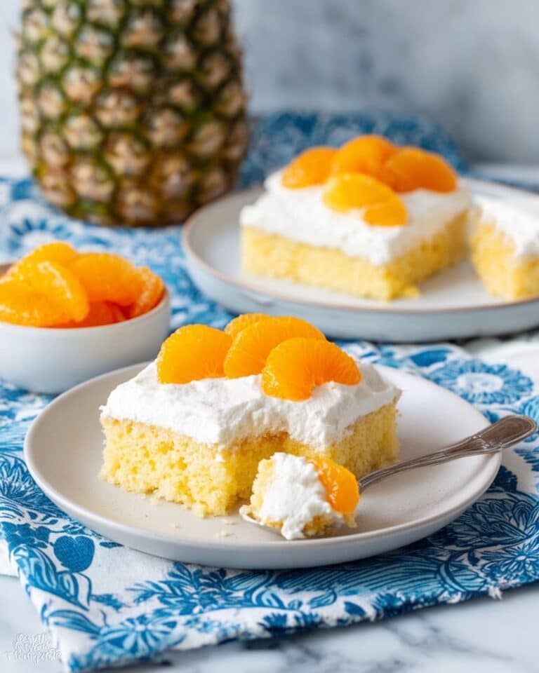 Orange Pineapple Cake Recipe
