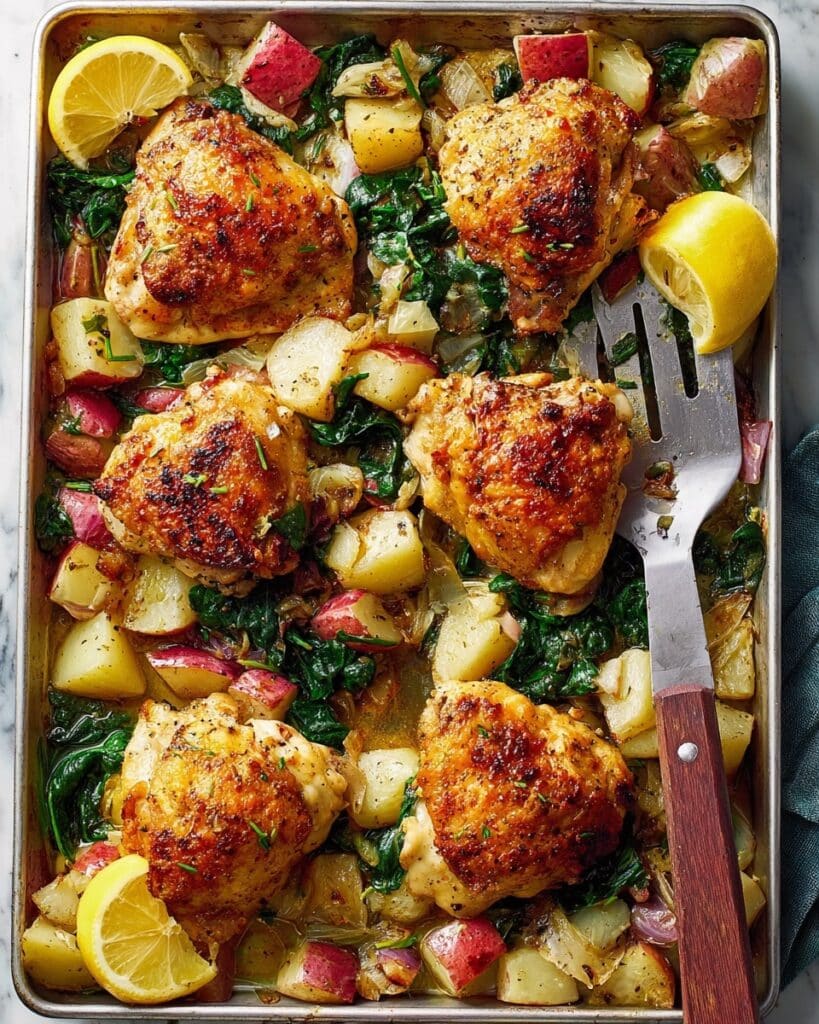 Sheet-Pan Chicken and Veggies Recipe