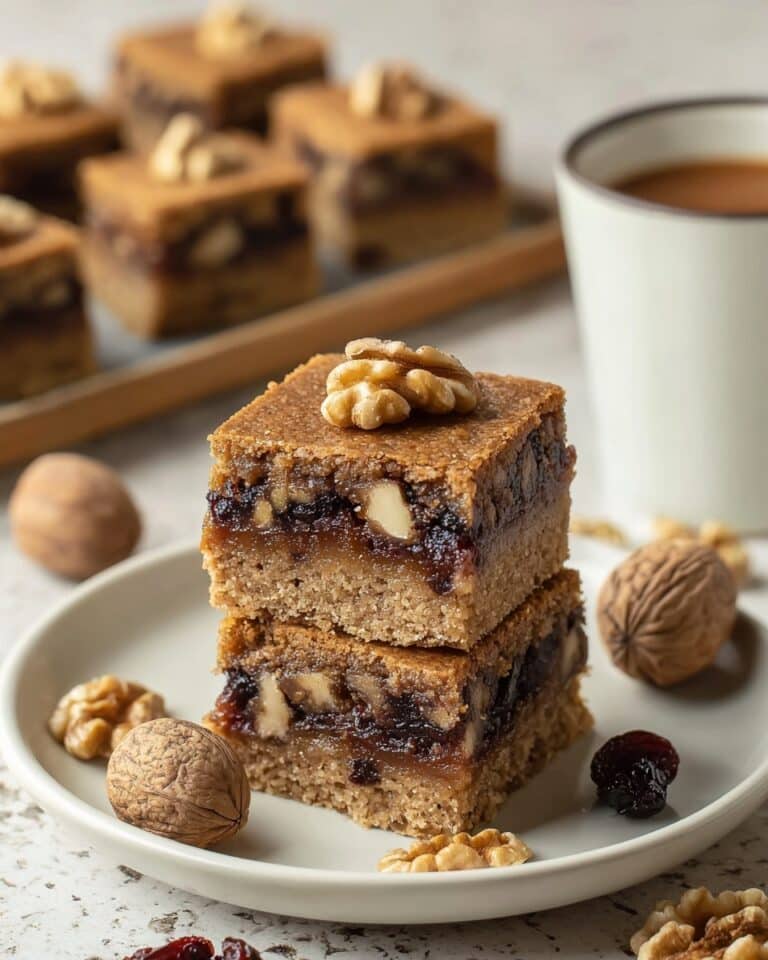 Sliced Date & Walnut Cake – No Refined Sugar, Super Moist Recipe
